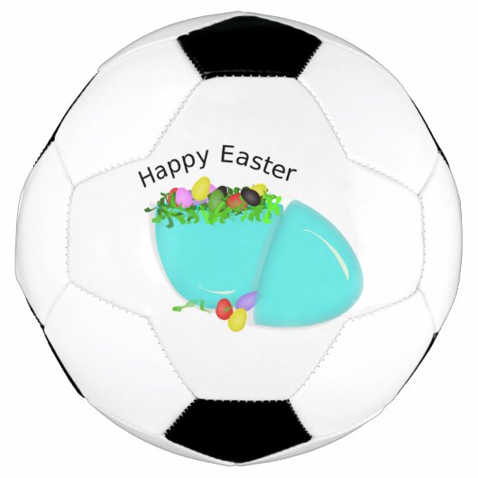 "HAPPY EASTER" EGG VOETBAL (Voorkant)