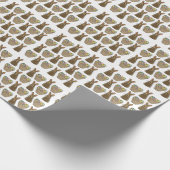 Happy Easter Eggs Basket Bunny Happy Easter Cadeaupapier (Hoek)