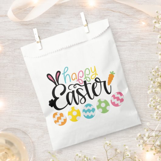 Happy Easter Eggs Bedankzakje (Geknipt)