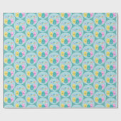 Happy Easter Eggs Cadeaupapier (Vlak)