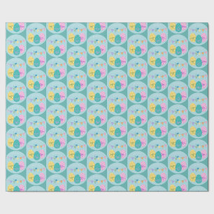 Happy Easter Eggs Cadeaupapier