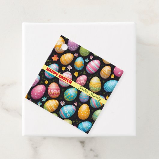 Happy Easter Eggs Collectie Bedankjes Labels (In situ)