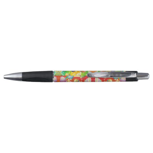 Happy Easter Eggs Festive Pattern Pen (Achterkant)