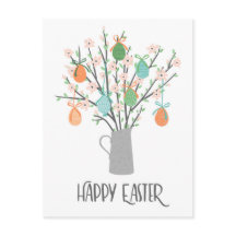 Happy Easter Eggs Floral Trees | FEESTDAGEN