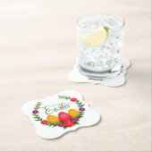 Happy Easter Eggs Flowers-23798 Kartonnen Onderzetters (Insitu)