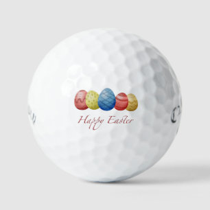 Happy Easter Eggs Golfballen – Kleurrijk