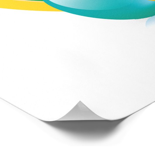 Happy Easter Eggs Poster (Hoek)