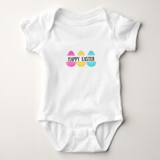 Happy Easter Eggs Romper (Voorkant)