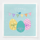 Happy Easter Eggs Servet (Voorkant)