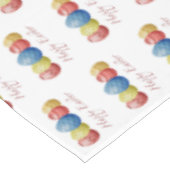 Happy Easter Eggs tafelkleed – kleurrijk feestelij (Gekanteld)