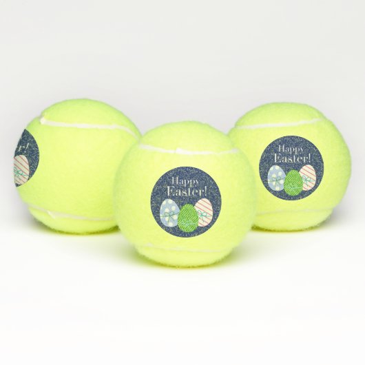 Happy Easter Eggs Tennisballen (Multi)