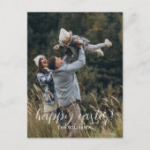 Happy Easter Elegant Script Family - Aangepast Briefkaart (Voorkant)