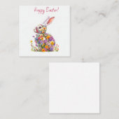 Happy Easter Enclosure Card Informatiekaartje (Voorkant / Achterkant)