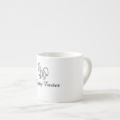 Happy Easter Espresso Mok - Feestelijk cadeau (Voorkant rechts)