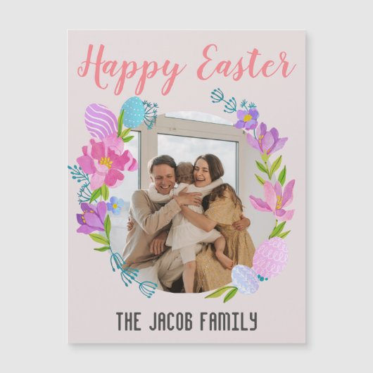 Happy Easter-familie, een foto van de oostelijke b (Voorkant)