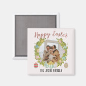 Happy Easter familie, gelukkige familie één foto Magneet (Voorkant / Achterkant)