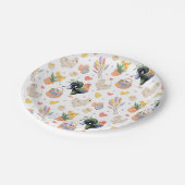 Happy Easter Family (wit) - Papieren Borden Papieren Bordje (Gekanteld)