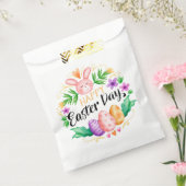 Happy Easter Favor Bag Bedankzakje (Gezegeld)