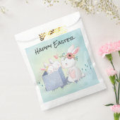 Happy Easter Favor Bag Bedankzakje (Gezegeld)