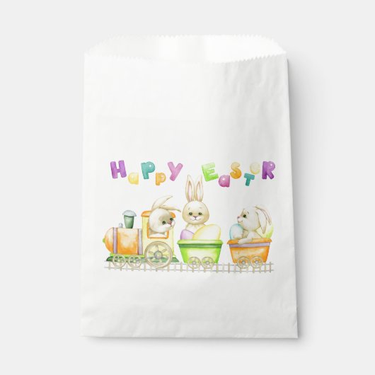 Happy Easter Favor Bag Bedankzakje (Voorkant)