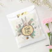 Happy Easter Favor Bag Bedankzakje (Gezegeld)