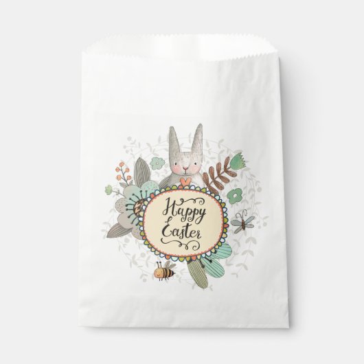 Happy Easter Favor Bag Bedankzakje (Voorkant)