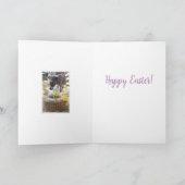 "Happy Easter"-feestdag Kaart (Binnen)