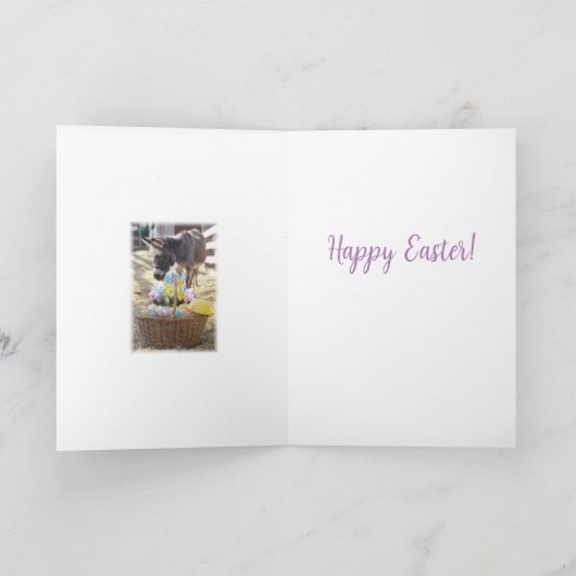 "Happy Easter"-feestdag Kaart (Binnen)