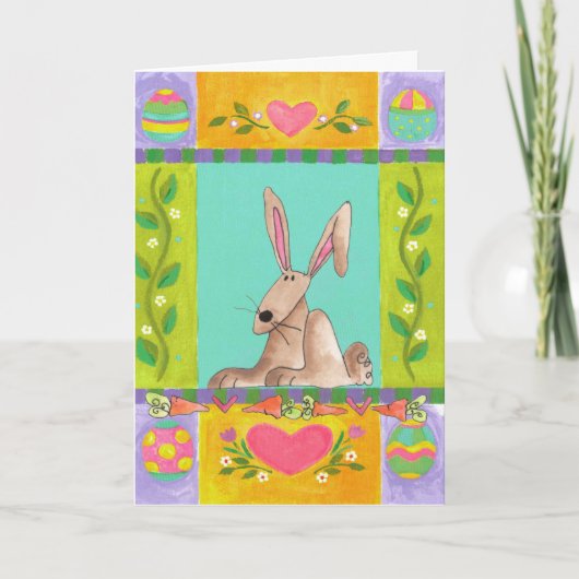 Happy Easter Feestdagen Kaart (Voorkant)