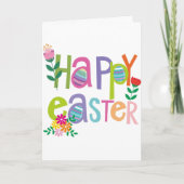 Happy Easter  Feestdagen Kaart (Voorkant)