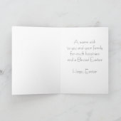 Happy Easter Feestdagen Kaart (Binnen)