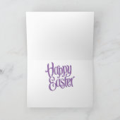 Happy Easter Feestdagen Kaart (Binnen)