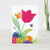 Happy Easter Feestdagen Kaart (Voorkant)