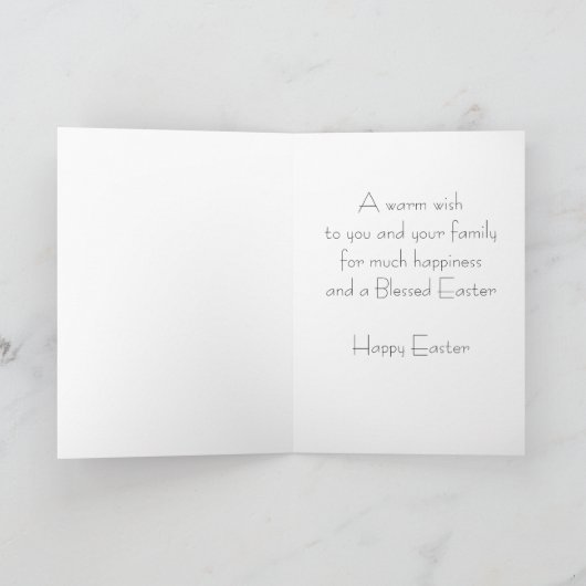 Happy Easter Feestdagen Kaart (Binnen)