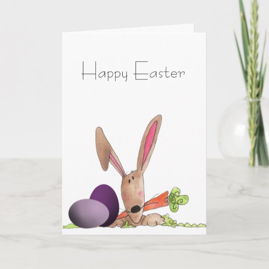 Happy Easter Feestdagen Kaart (Voorkant)