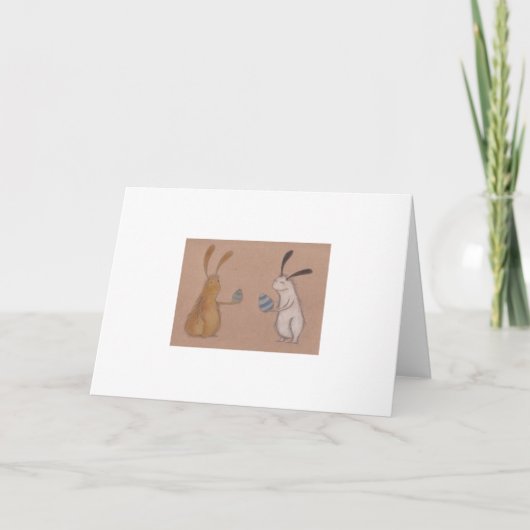 Happy Easter Feestdagen Kaart (Voorkant)