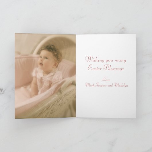 Happy Easter Feestdagen Kaart (Binnen)