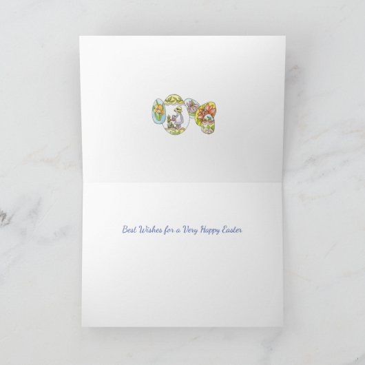 Happy Easter Feestdagen Kaart (Binnen)