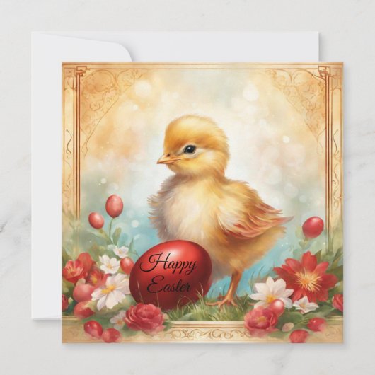 Happy Easter Feestdagenkaart (Voorkant)