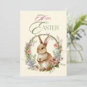 Happy Easter Feestdagenkaart (Staand voorkant)