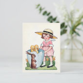 "Happy Easter" Feestdagenkaart (Staand voorkant)