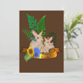 Happy Easter Feestdagenkaart (Staand voorkant)