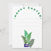 Happy Easter Feestdagenkaart (Achterkant)