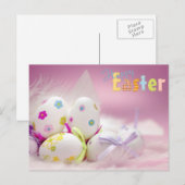 happy easter feestdagenkaart (Voorkant / Achterkant)