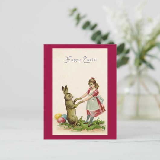 Happy Easter Feestdagenkaart (Staand voorkant)