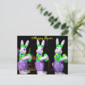 Happy Easter_ Feestdagenkaart (Staand voorkant)