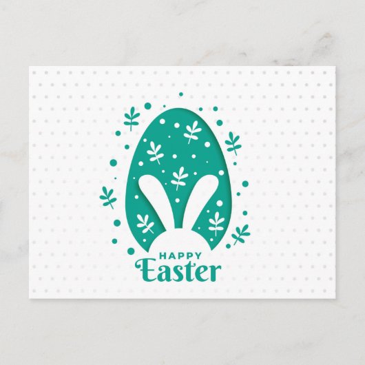 Happy Easter Feestdagenkaart (Voorkant)