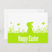 Happy Easter Feestdagenkaart (Voorkant / Achterkant)