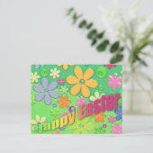 happy easter feestdagenkaart (Staand voorkant)