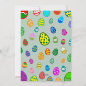 Happy Easter Feestdagenkaart (Achterkant)